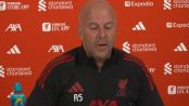 Liverpool boss Arne Slot hailed the job Michael Carrick has done so far at Manchester United saying they are much more consistent<br/>AXA Training Centre, Liverpool, UK